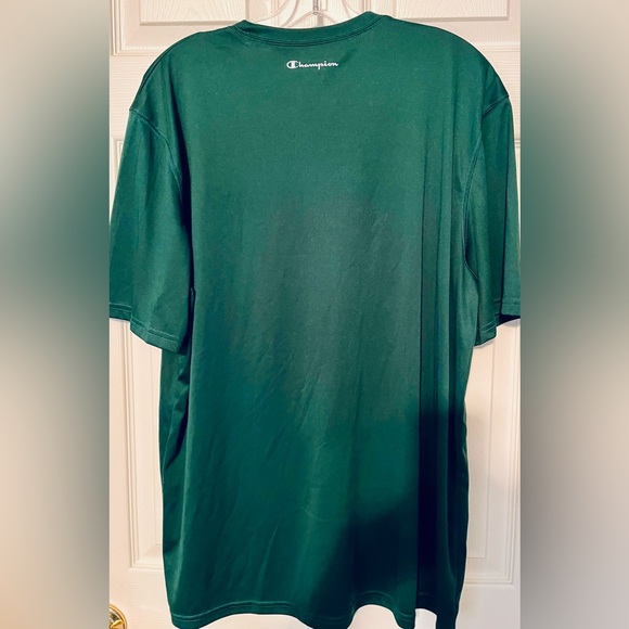 Champion Short sleeve T-shirt, dark green, wicking, size XL - Picture 2 of 4
